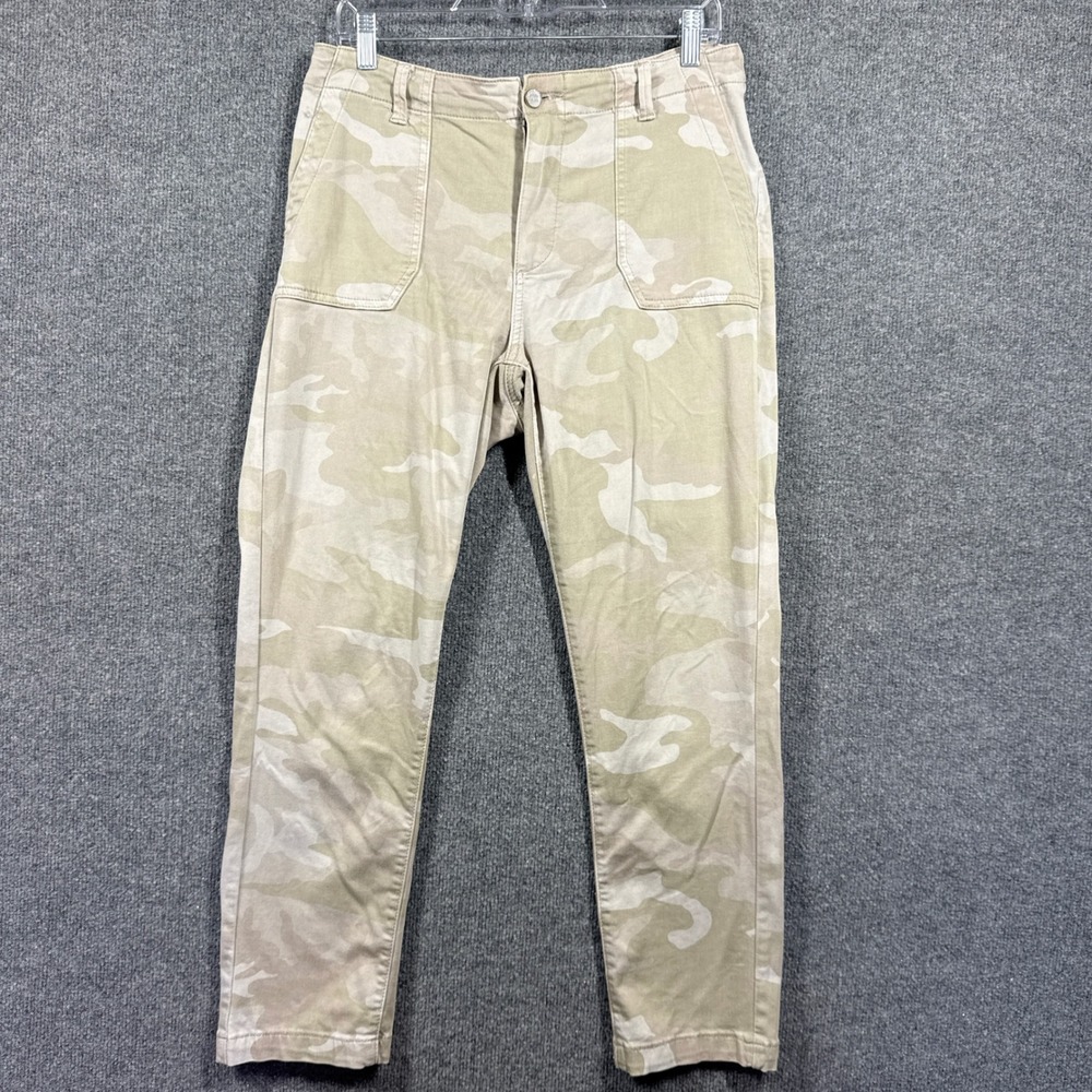 PAIGE‎ Jeans Womens 29 Mayslie Straight Ankle Camo Print